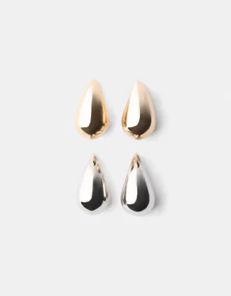 2-pack of droplet earrings