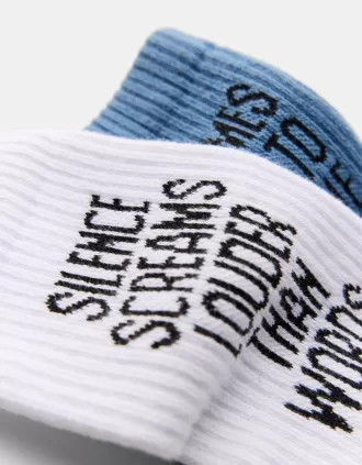 3-pack of printed socks