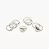 8-pack of signet rings 8-pack of signet rings