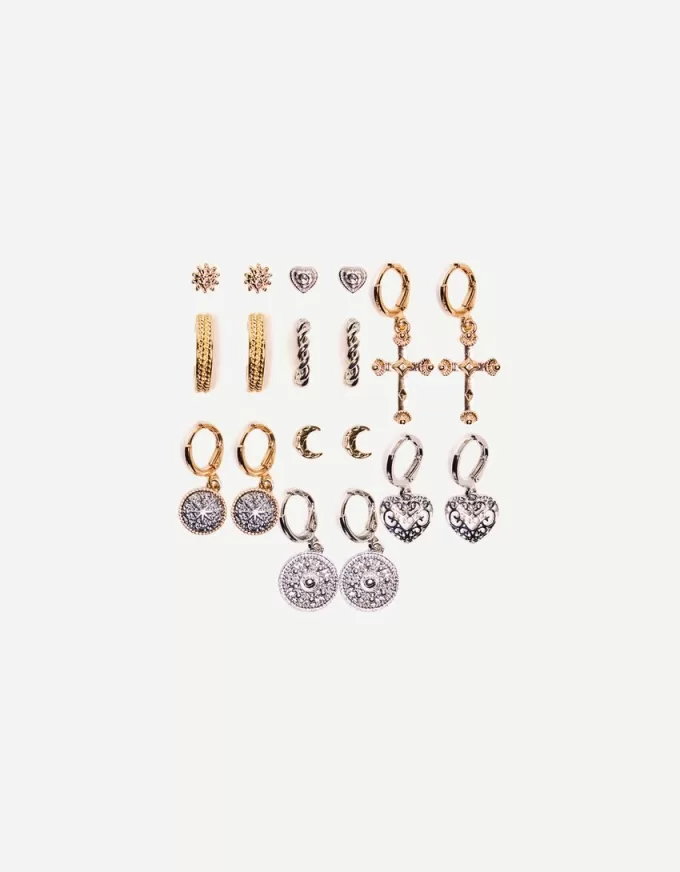 9-pack of boho earrings 9-pack of boho earrings