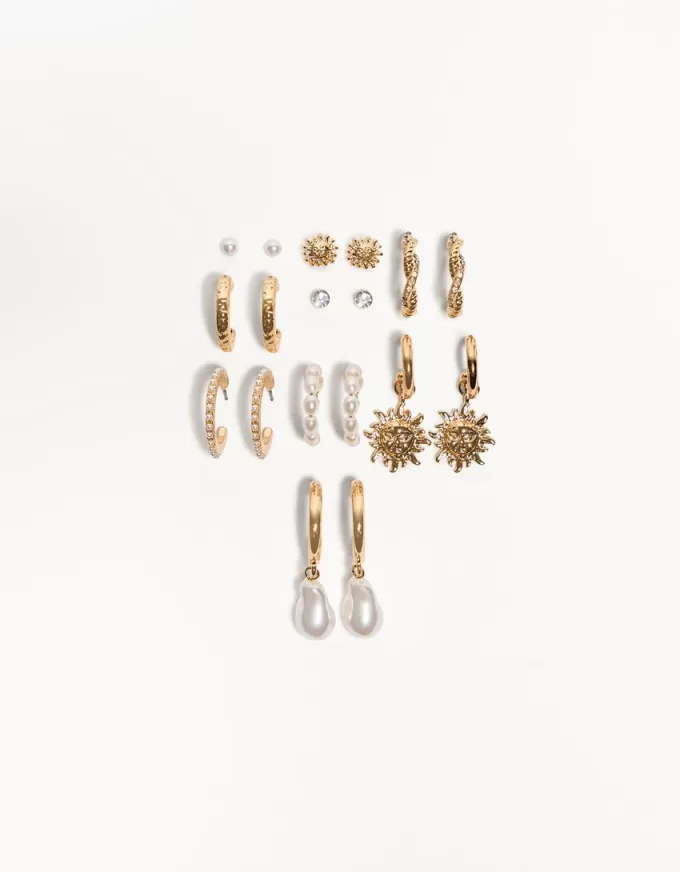 9-pack of earrings 9-pack of earrings