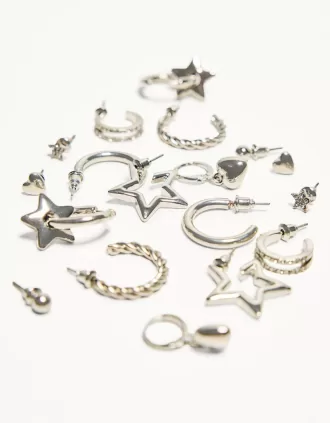 9-pack of earrings 9-pack of earrings