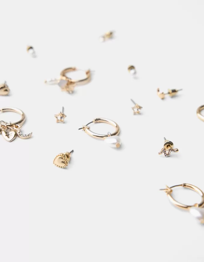 9-pack of earrings 9-pack of earrings