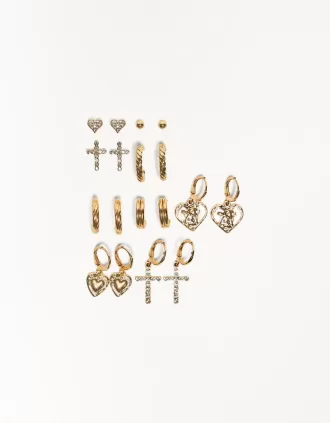 9-pack of earrings 9-pack of earrings