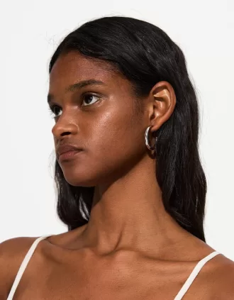 9-pack of hoop earrings