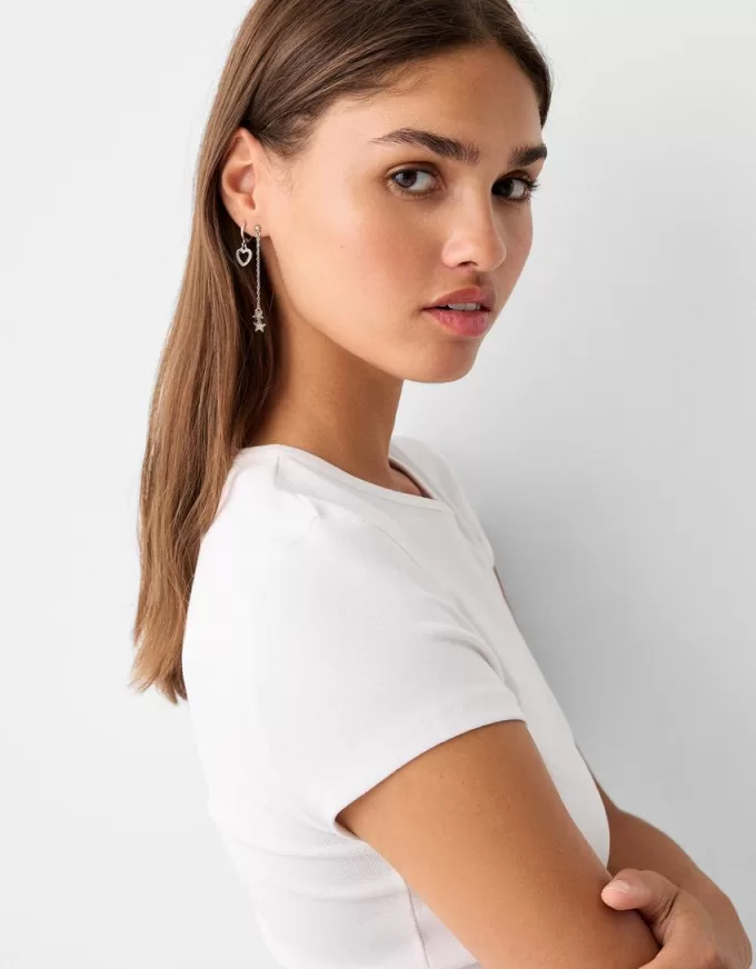 9-pack of rhinestone star earrings 9-pack of rhinestone star earrings