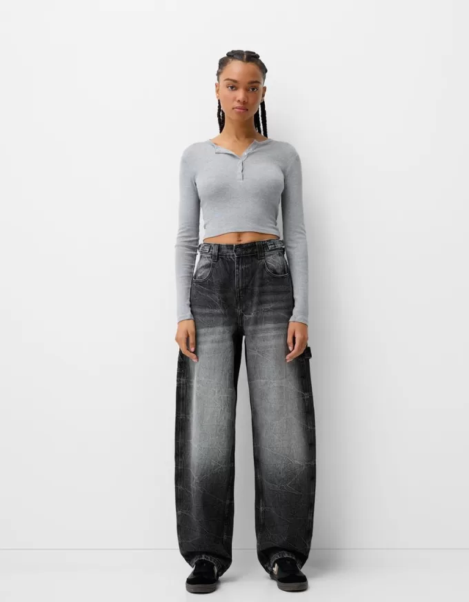 Adjustable balloon fit carpenter jeans Adjustable balloon fit carpenter jeans