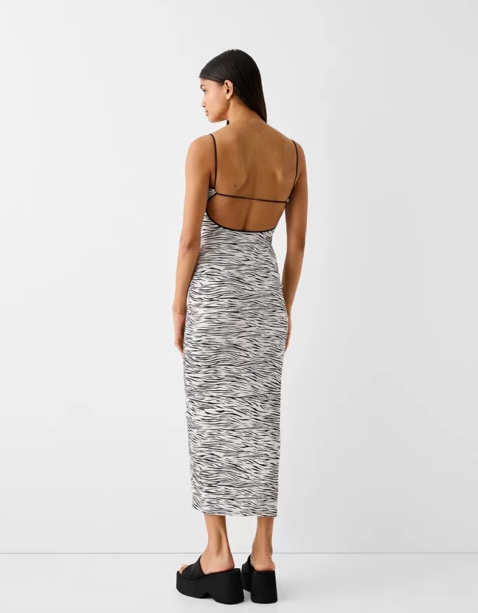 Animal print midi dress Animal print midi dress