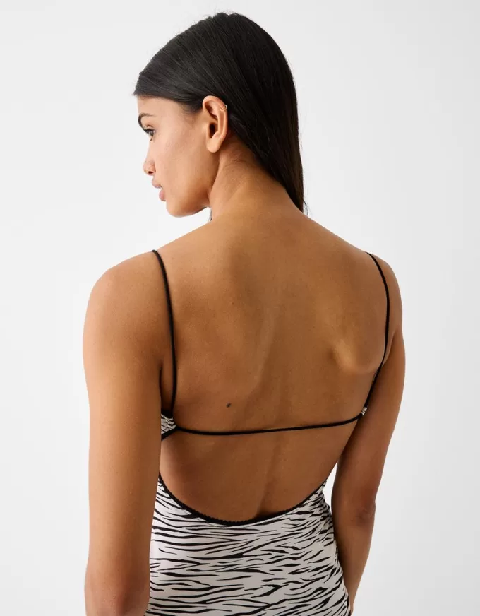 Animal print midi dress Animal print midi dress