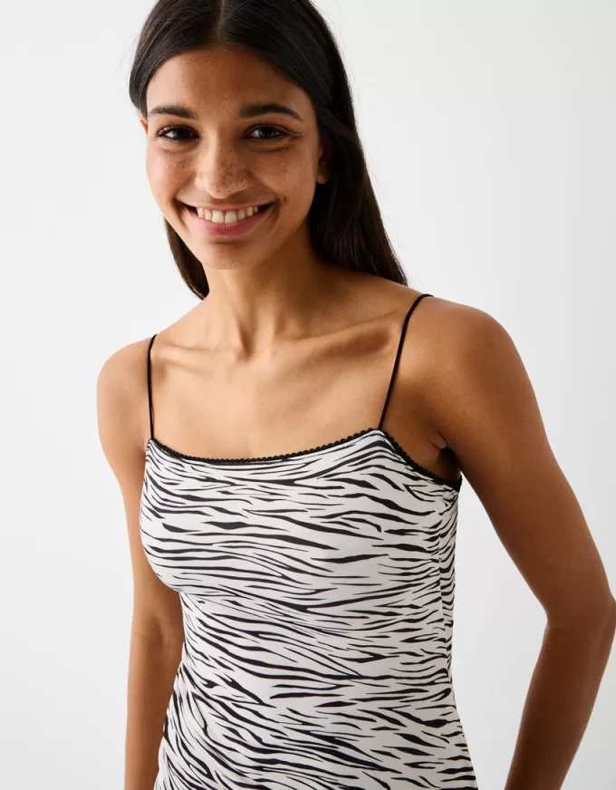 Animal print midi dress Animal print midi dress