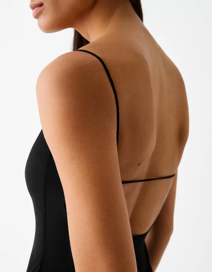 Animal print midi dress