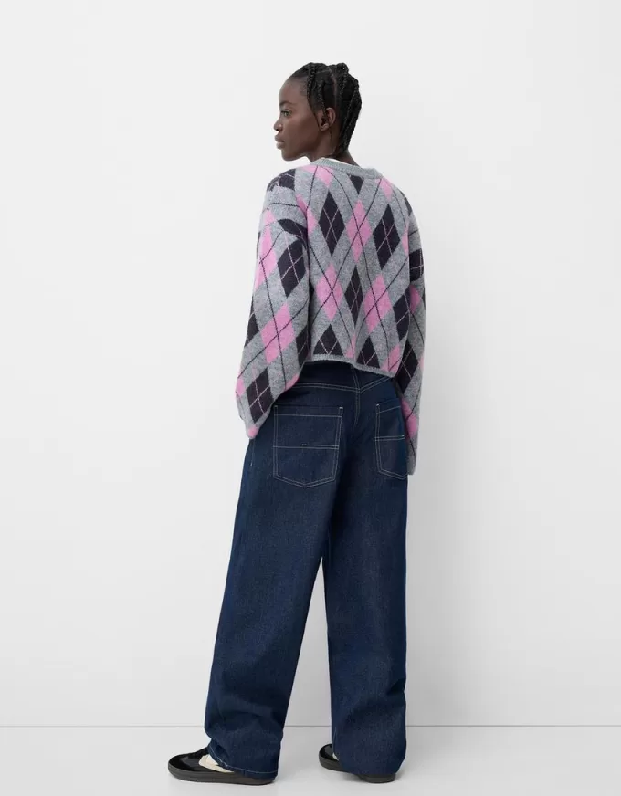 Argyle jacquard sweater Argyle jacquard sweater