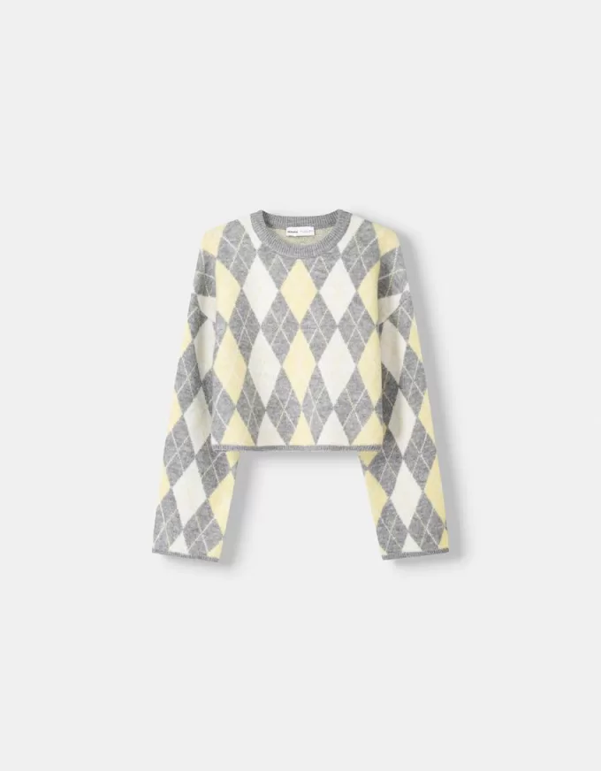 Argyle jacquard sweater Argyle jacquard sweater