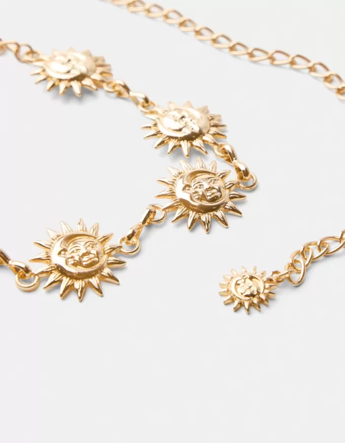 Astrological chain belt Astrological chain belt