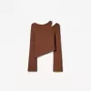 Asymmetric cut-out sweater Asymmetric cut-out sweater