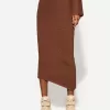 Asymmetric midi skirt Asymmetric midi skirt