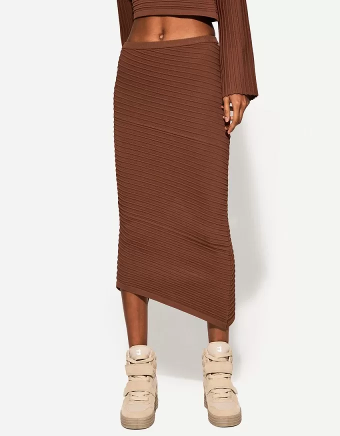 Asymmetric midi skirt Asymmetric midi skirt