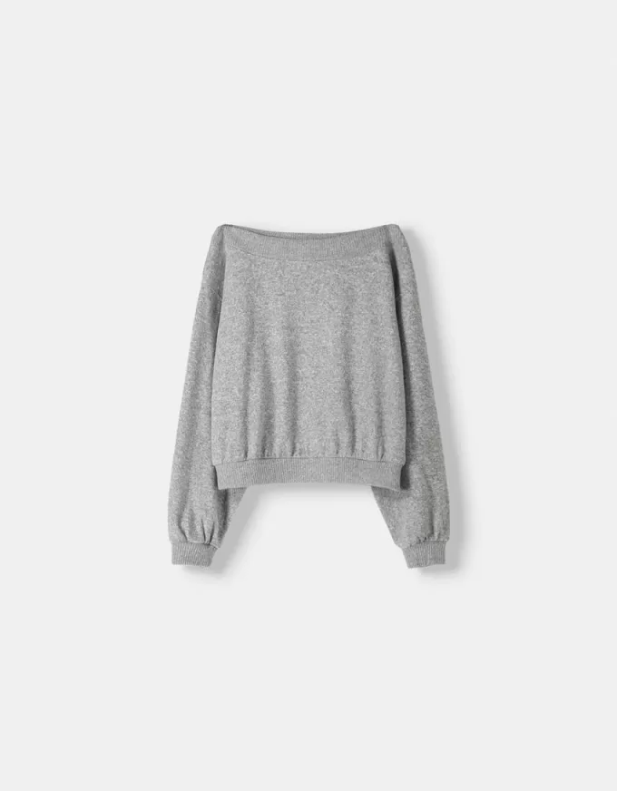 Asymmetric soft touch sweater Asymmetric soft touch sweater