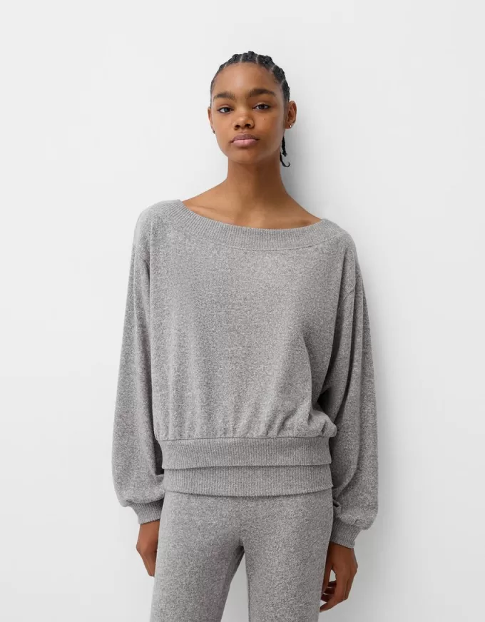 Asymmetric soft touch sweater Asymmetric soft touch sweater