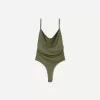 BERSHKA SERIES draped strappy bodysuit BERSHKA SERIES draped strappy bodysuit