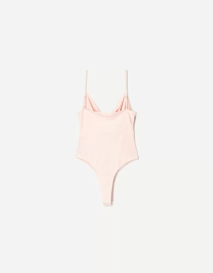 BERSHKA SERIES draped strappy bodysuit BERSHKA SERIES draped strappy bodysuit
