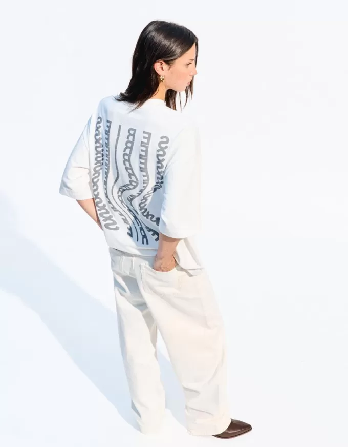 BERSHKA SERIES short sleeve T-shirt with print