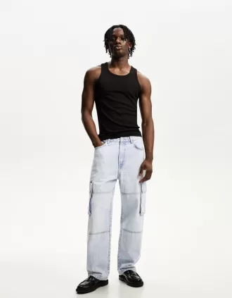 Baggy cargo jeans