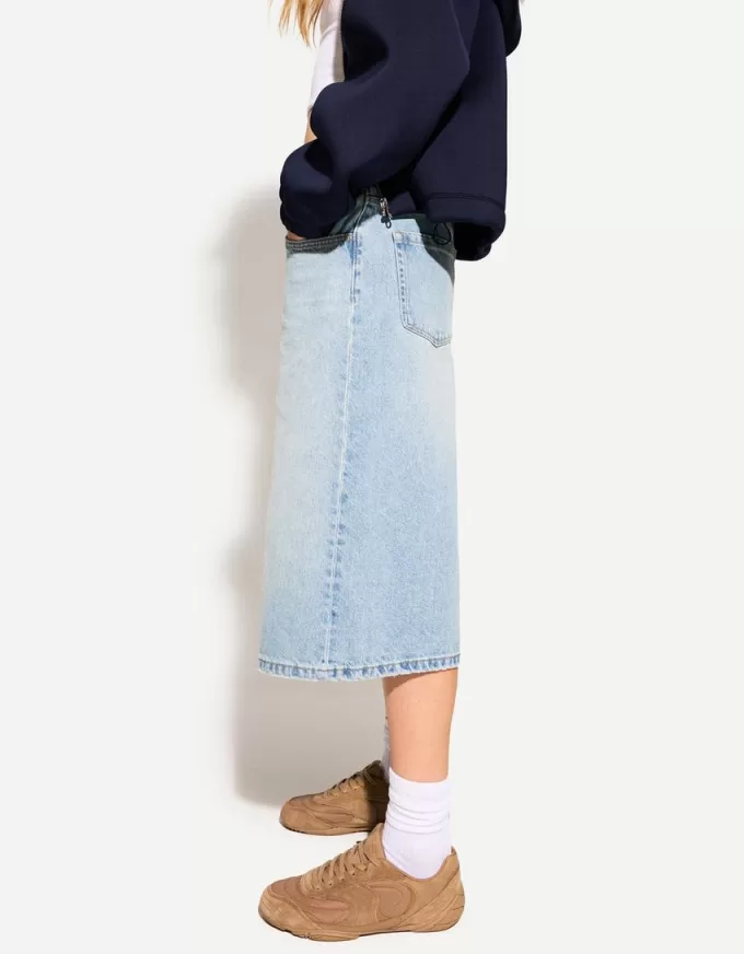 Baggy denim Bermuda shorts Baggy denim Bermuda shorts