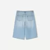 Baggy denim Bermuda shorts Baggy denim Bermuda shorts