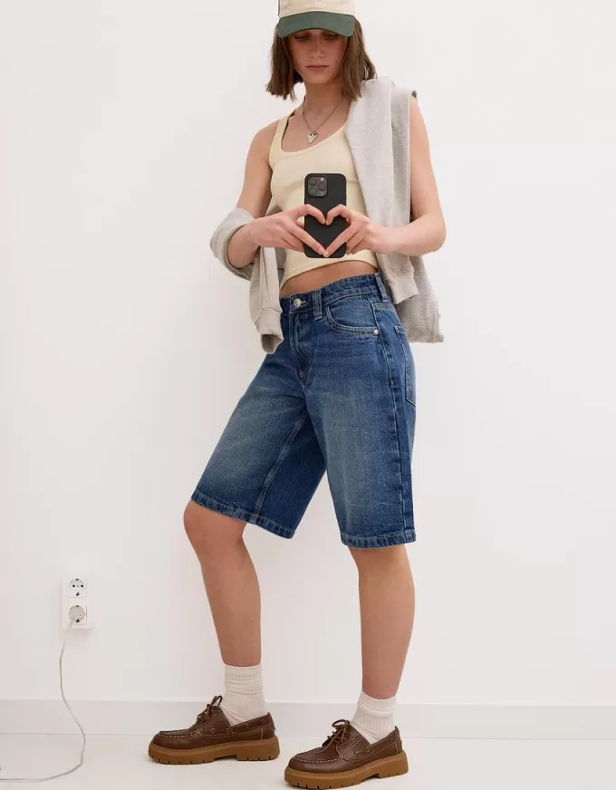 Baggy denim shorts Baggy denim shorts