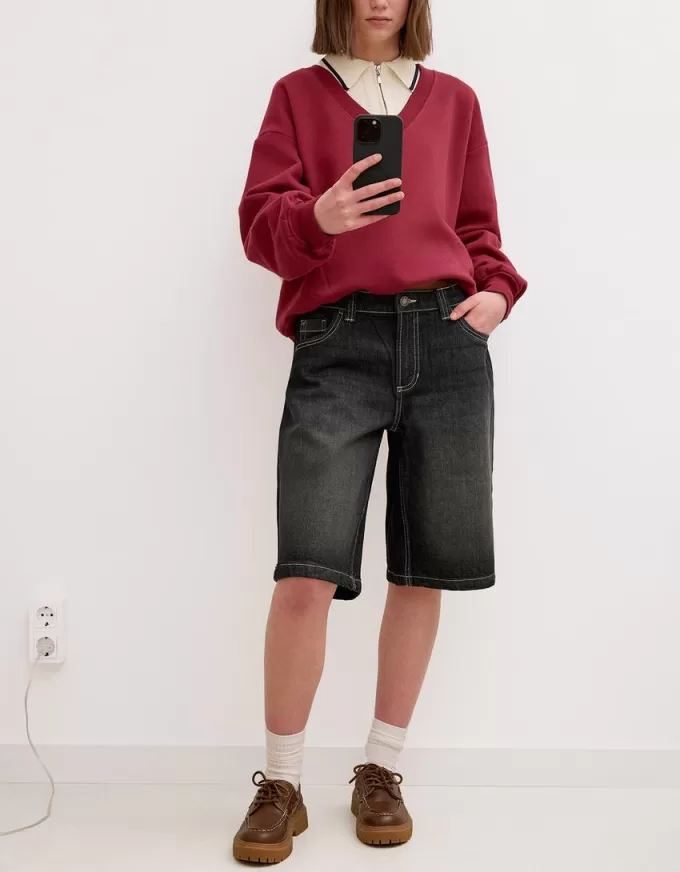 Baggy denim shorts Baggy denim shorts