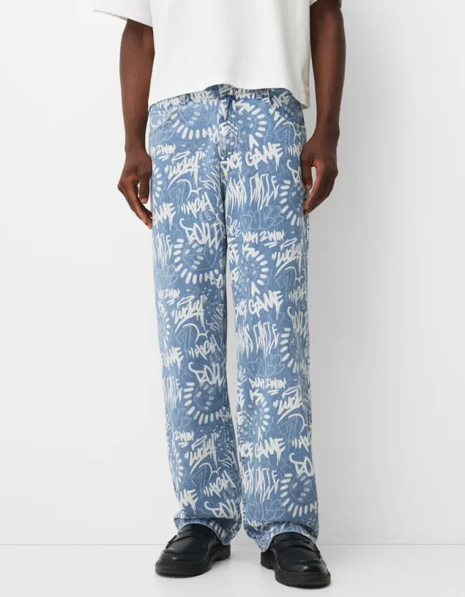 Baggy printed jeans Baggy printed jeans