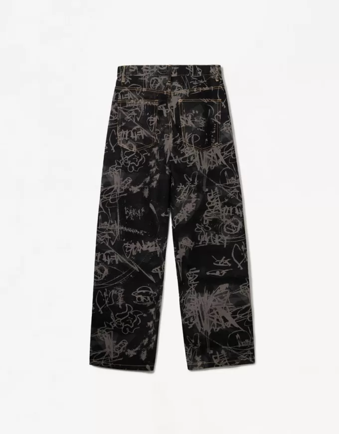 Baggy printed jeans Baggy printed jeans