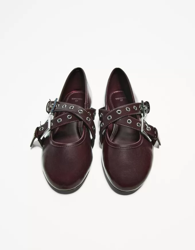 Ballerinas with buckles