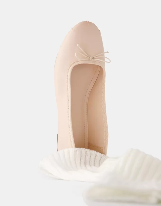 Ballerinas with socks