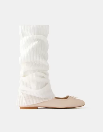 Ballerinas with socks