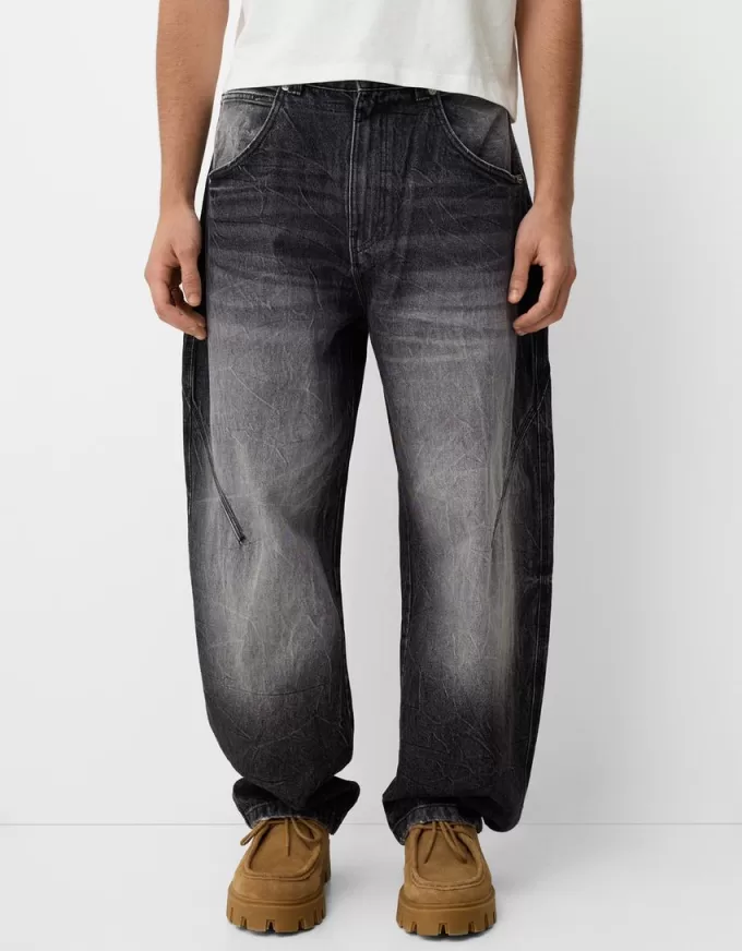 Balloon-fit baggy jeans Balloon-fit baggy jeans