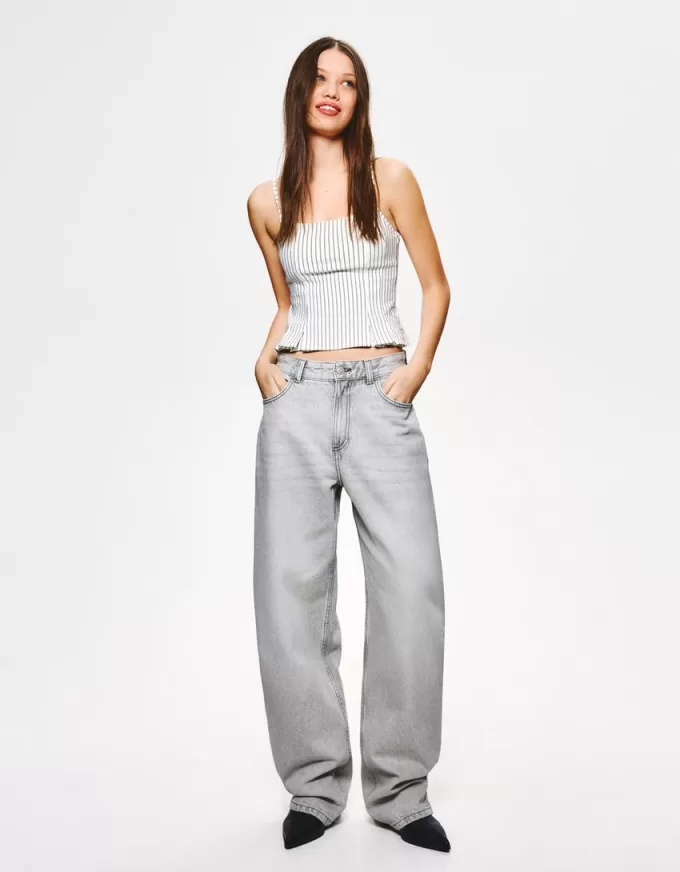 Bengaline top with straps Bengaline top with straps