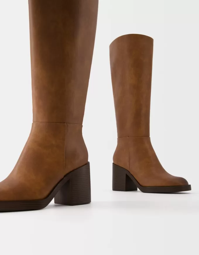 Block heel boots Block heel boots