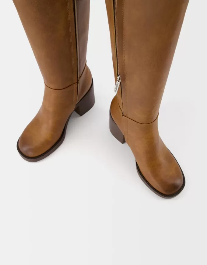 Block heel boots Block heel boots