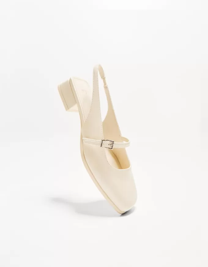 Block heel slingback Mary Janes Block heel slingback Mary Janes