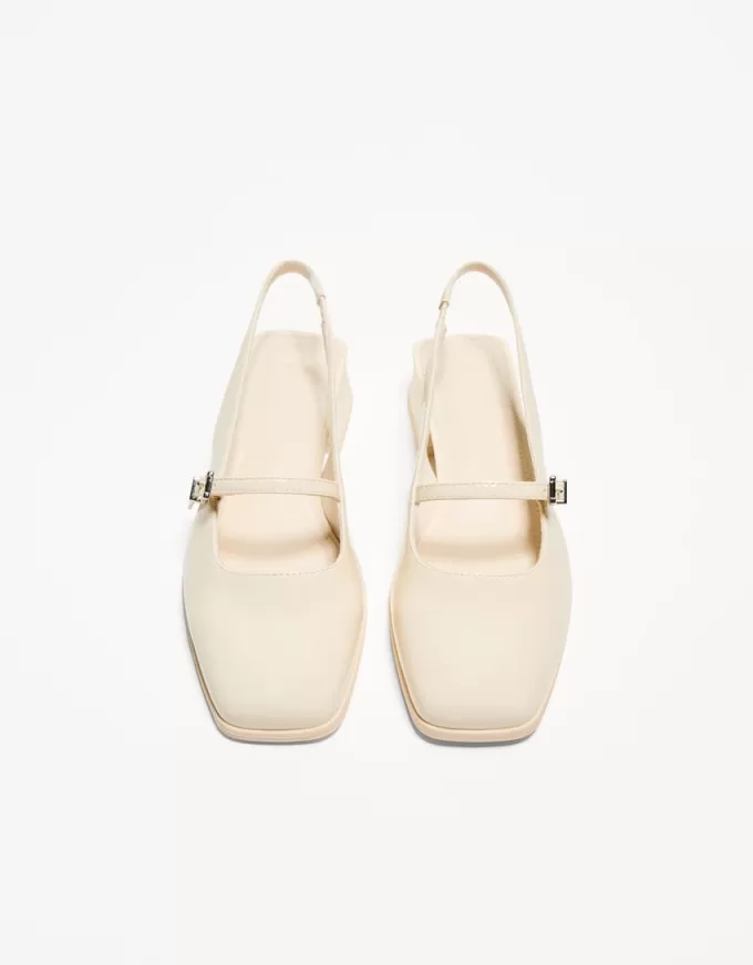 Block heel slingback Mary Janes Block heel slingback Mary Janes