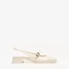 Block heel slingback Mary Janes Block heel slingback Mary Janes
