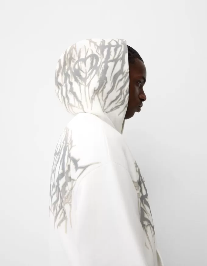 Boxy fit print hoodie Boxy fit print hoodie