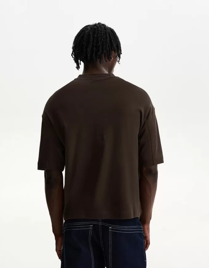 Boxy short sleeve T-shirt