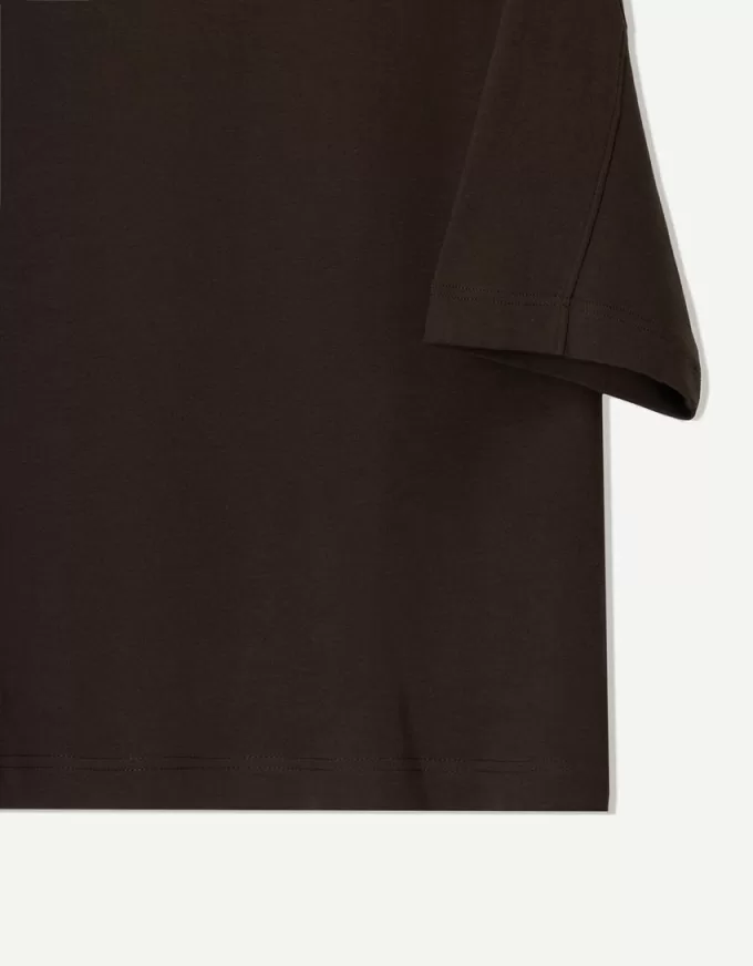 Boxy short sleeve T-shirt