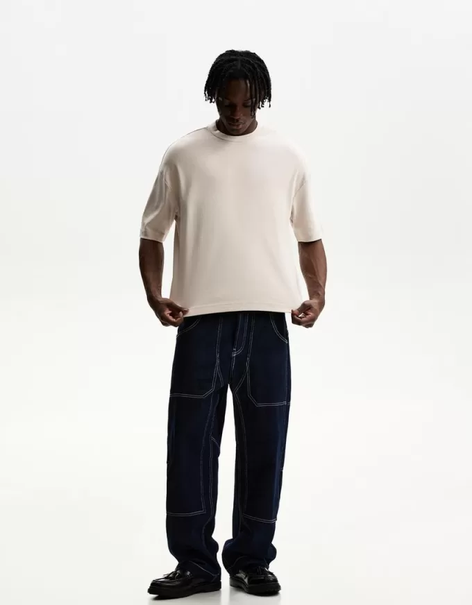 Boxy short sleeve T-shirt