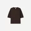 Boxy short sleeve T-shirt