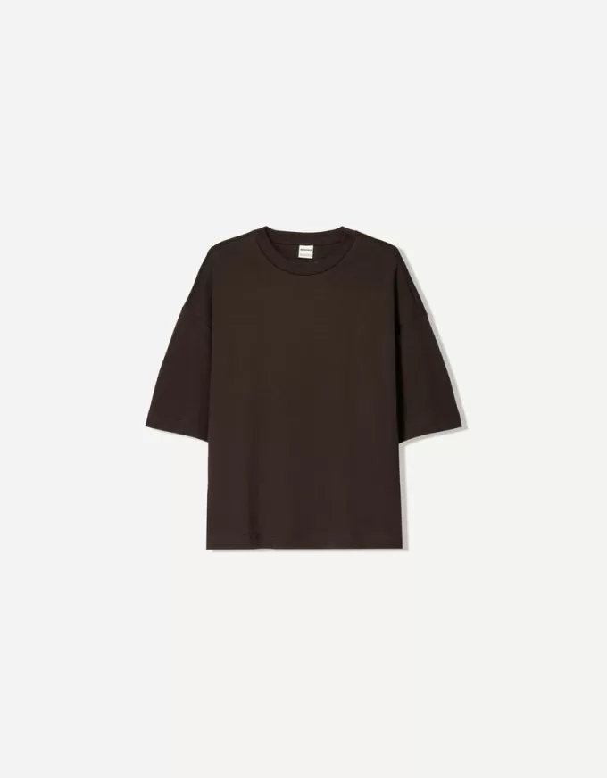 Boxy short sleeve T-shirt
