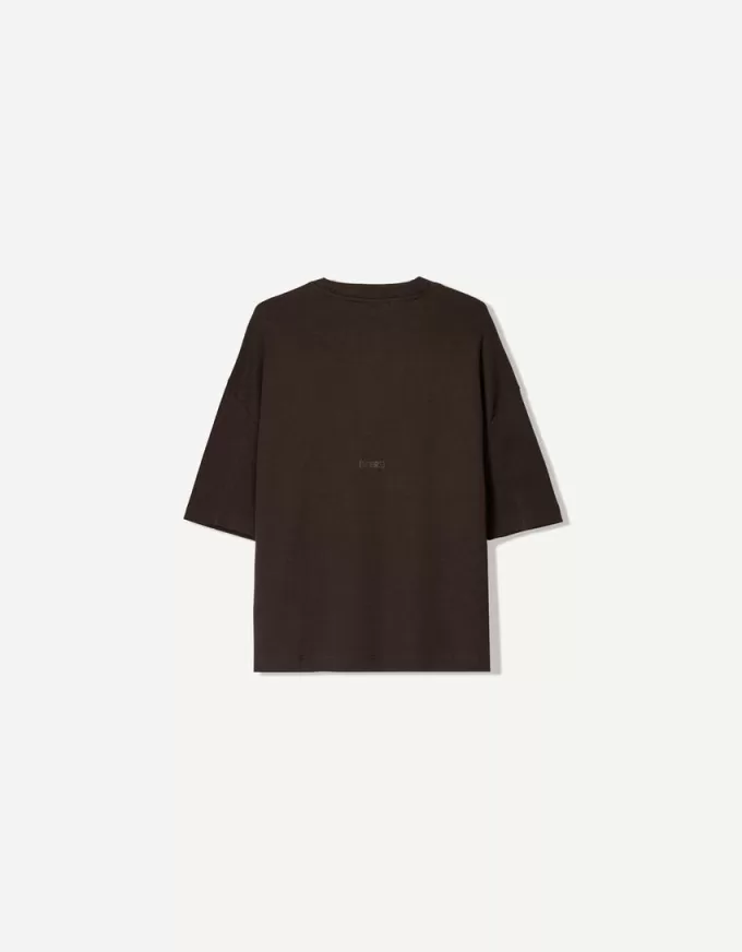 Boxy short sleeve T-shirt